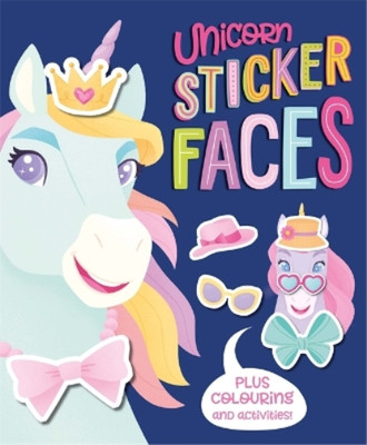 Sparkpool Unicorn Sticker Faces (Taschenbuch) Create 25 fun faces!