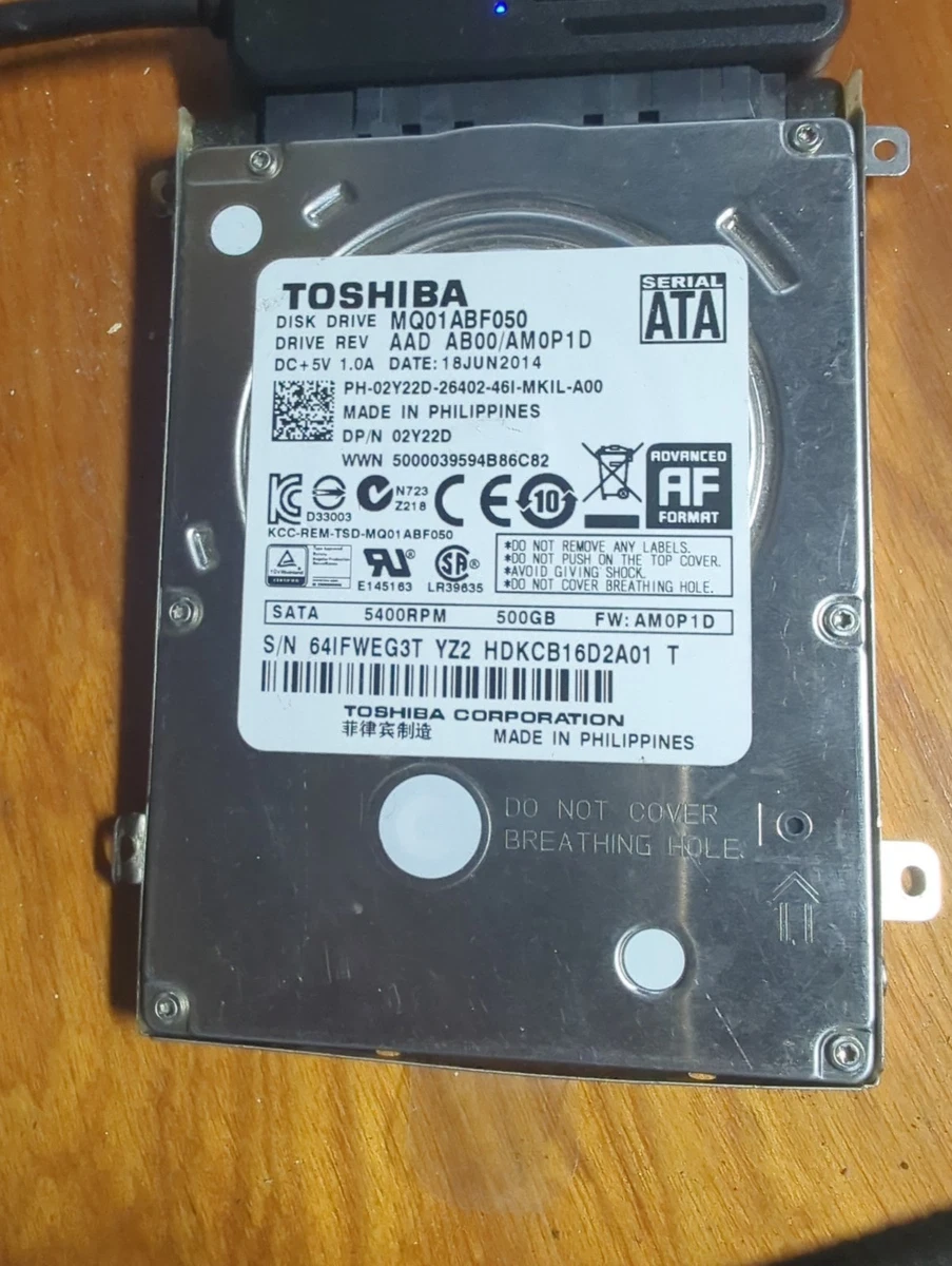 Toshiba 500GB Hard Drives (HDD, SSD & NAS) for sale | eBay
