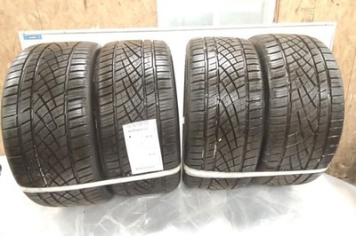 Set of 4 Used 255/35R18 CONTINENTAL EXTREME CONTACT Tires w/ 9/32 Tread