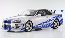 Nissan Skyline R34 Gt-r - 2 Fast 2 Furious 2003 In 112 Scale