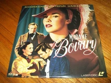 MADAME BOVARY Laserdisc LD BRAND NEW SEALED VERY RARE GREAT FILM JENNIFER JONES!