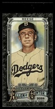 2025 Topps Allen & Ginter #340 Pee Wee Reese Mini Black Border