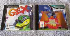 Panasonic 3DO GEX & ICEBREAKER W/ Manuals * Nice Shape
