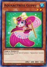 Yu-Gi-Oh TCG DLCS-DE091 Aquaactress Guppy Dragons of Legend: The Complete Seri