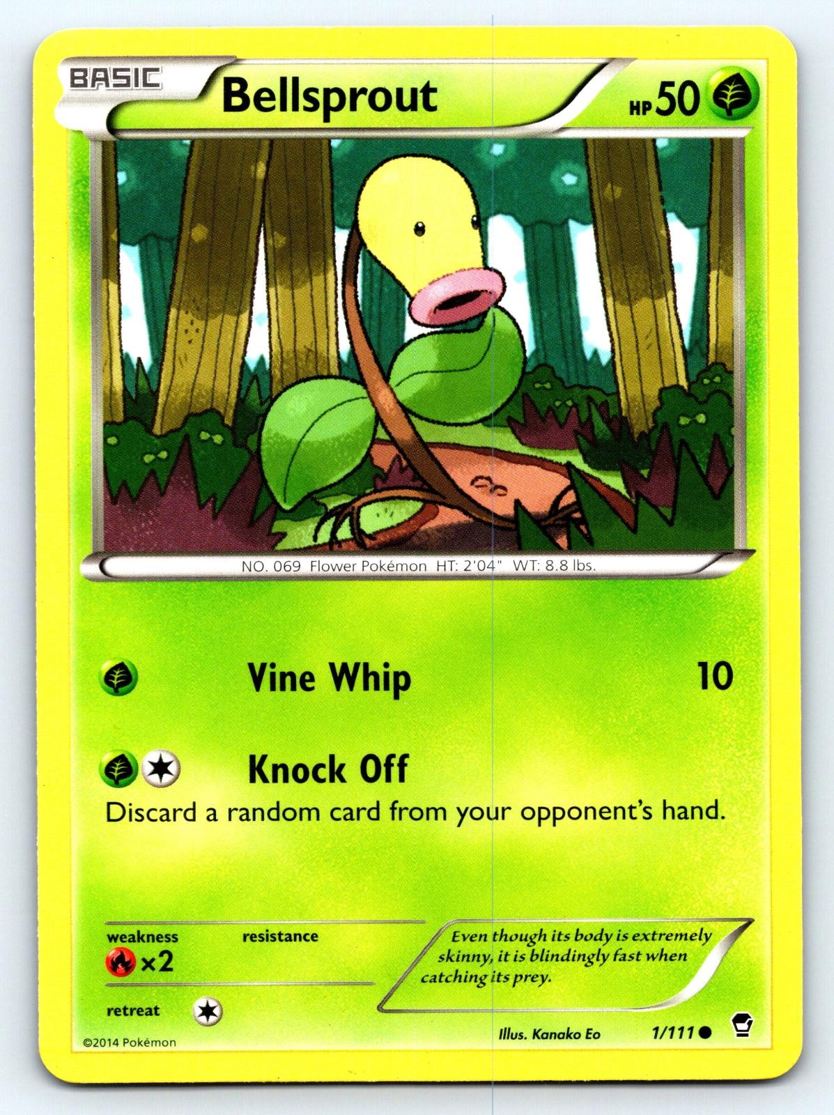 BELLSPROUT 1/111 COMMON FURIOUS FISTS MP