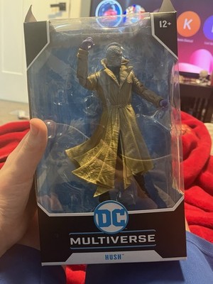 DC Multiverse McFarlane  Hush Action Figure with Stand, Trading Card, and Knives