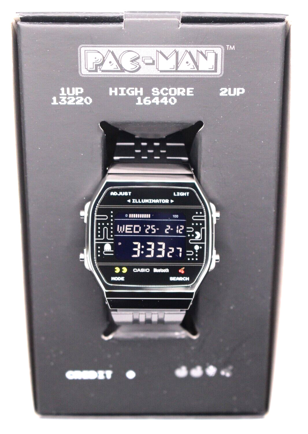 CASIO CLASSIC ABL-100WEPC-1BJR PAC-MAN Collaboration Bluetooth Men Watch Black
