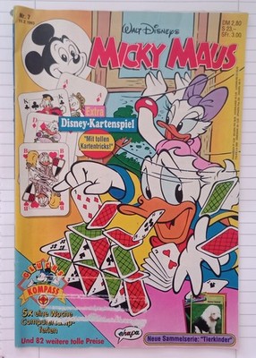 Micky Maus Nr 7 Februar 1993  Walt Disney Comics Magazin Heft Egmont Ehapa