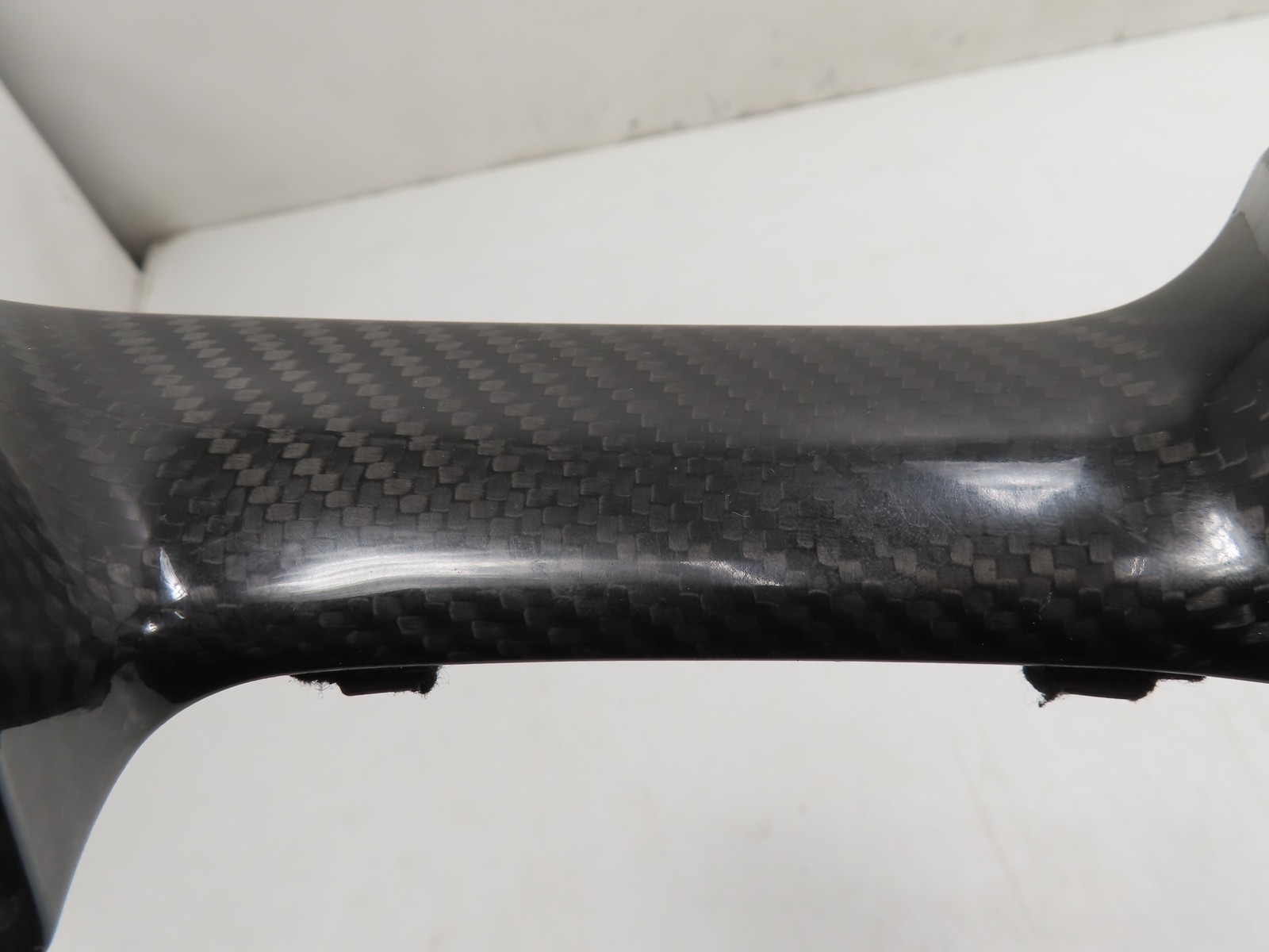 06 Lamborghini Gallardo Grab Handle Trim, Door Interior Carbon Fiber Right OEM 4