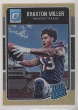 2016 Donruss Optic Rated Rookie Orange 141/199 Braxton Miller #153 0e3
