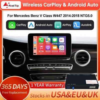 Wireless Carplay Module Retrofit Kits For Benz V Class W447 Vito Viano 2014-2018
