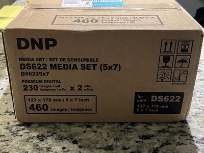 DNP DS622 Paper and Ribbon Set 5x7 Inches for DS622 Digital Photo Printer NEW