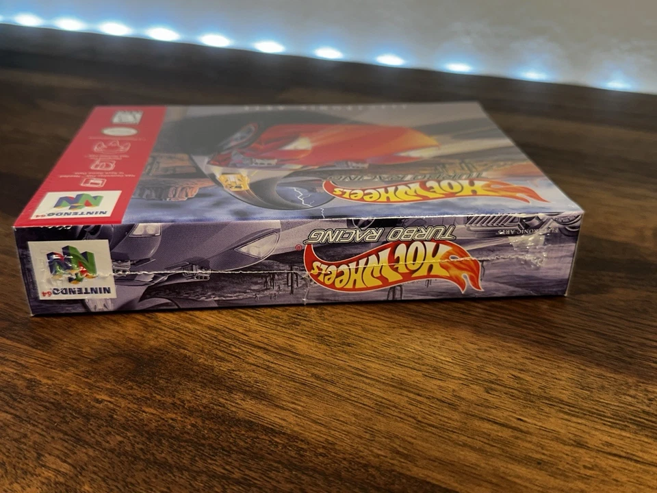 Hot Wheels: Turbo Racing (Nintendo 64, 1999) N64 Brand New Factory Sealed - Image 4 of 4