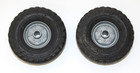 Parts- lot of 2 Wyandotte 2 1/2" tires with diecast wheels Original