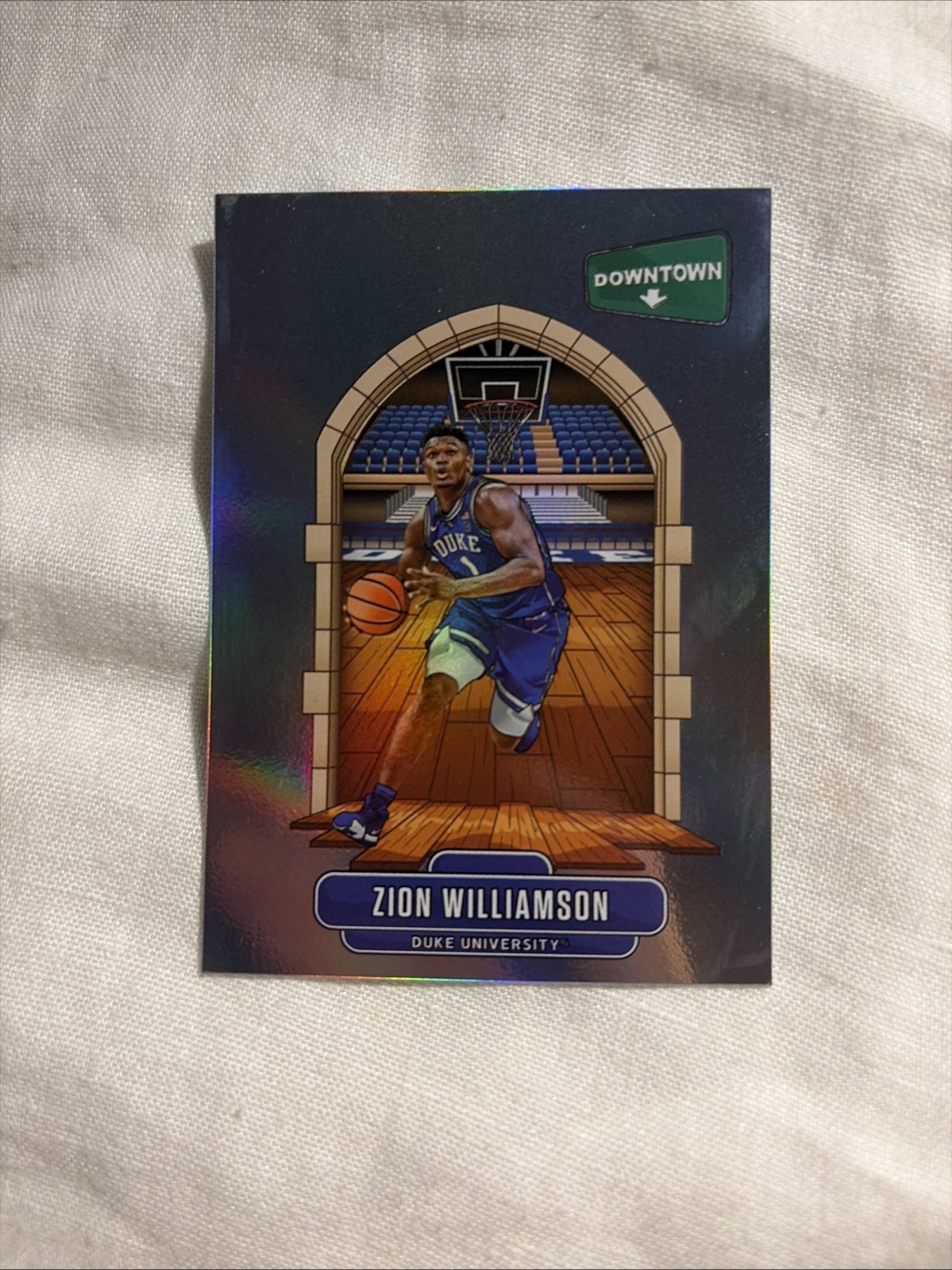2020-21 Panini Prizm Draft Picks Downtown Zion Williamson #D-5