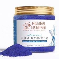 Natural Elephant Nila Indigo Powder 1.76oz 50G
