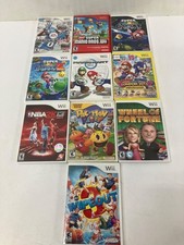 Nintendo Wii Games: Super Mario Galaxy 1&2, New Super Mario, Mario Kart, & More!