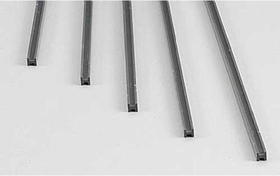 Plastruct H-4  1/8''  15''  (5) New Free Shipping