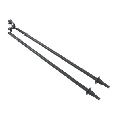 Quick-Setup Aluminum Bipod w/ Center Head for GPS Pole Survey