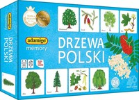 5902410007882 Memory Drzewa Polski Gra PamięCiowa Adamigo Adamigo