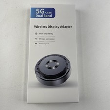 Wireless HDMI Display Dongle Adapter, Wireless Transmitter, Streaming Media, 5G
