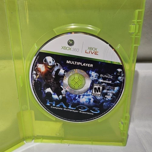 Halo 3 Complete Multiplayer Experience Xbox 360 Live, 2009 Game Disc Only