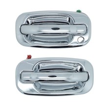 Fits 1999 To 2006 Gmc Sierra 1500 Exterior Door Handle Front Chrome Left Right