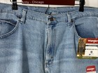 Wrangler Mens Blue Regular Fit Light Wash Denim Straight Leg Jeans Size 36X29 — photo 4