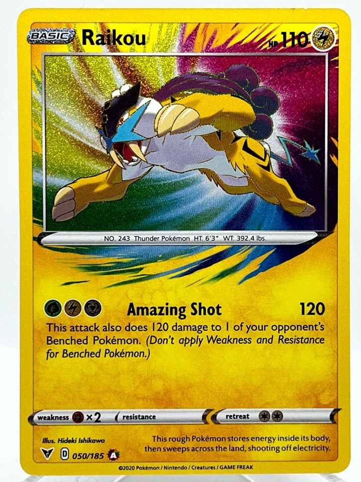 ぽっぷ　12点 Raikou 050/185 Swsh04: Vivid Voltage for sale | eBay
