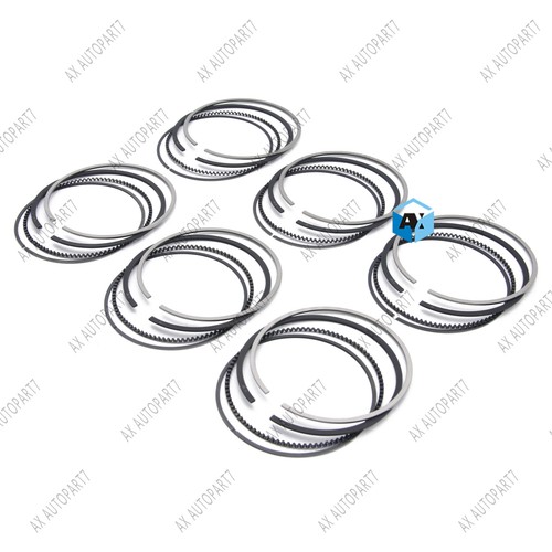 Genuine 6x Piston Ring Set Φ92.9mm For Benz CLS350 E350 SLK350 C207 W164 V251 V6 - Picture 2 of 5