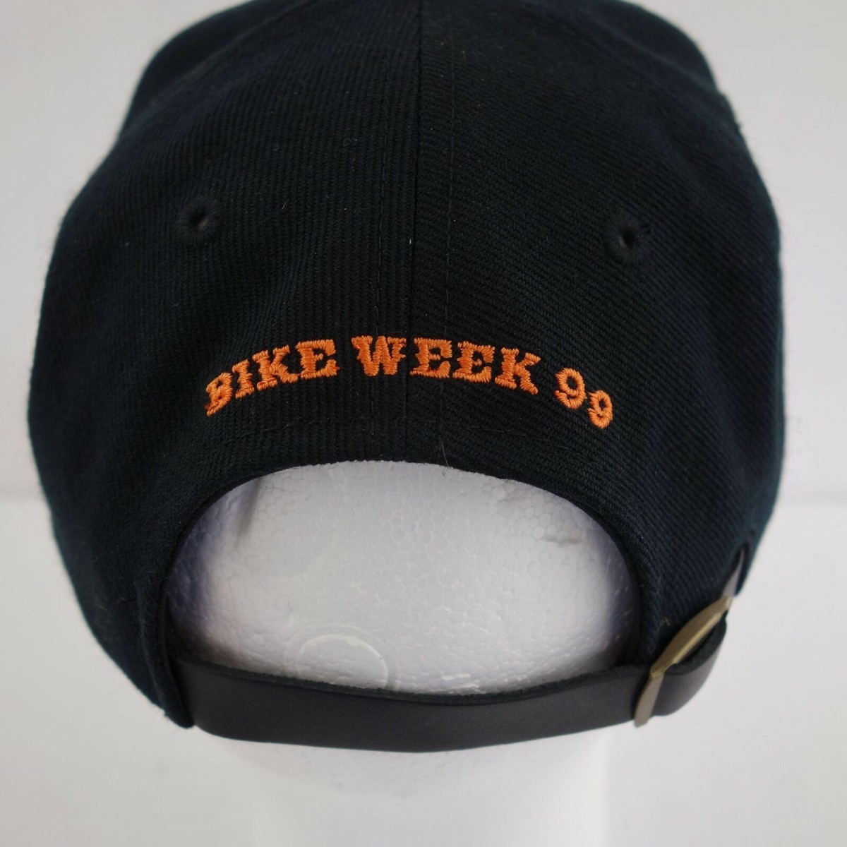 【90s】 BIKE WEEK キャップ 1999 DAYTONA ヴィンテージ Vintage 1999 Bike Week Daytona Beach Emblem Strapback