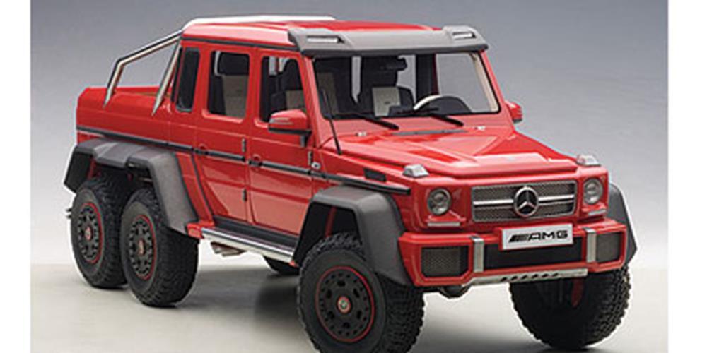 Autoart 76304 1/18 MERCEDES-BENZ G63 AMG 6X6 RED Model Car Autoart 76304 1/18 MERCEDES-BENZ G63 AMG 6X6 RED Model Car