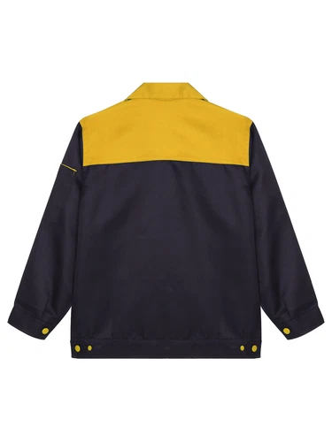 Women Men Long Sleeve Work Coat Pocket Shirts Workshop Mechanic Uniform Workwear - Bild 48 von 104