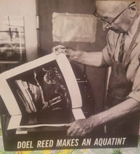 Doel Reed Makes an Aquatint by Reed, Doel