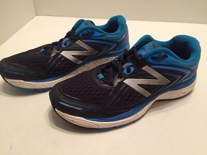 New balance 860 v8 Zapatos Para Correr Negro Azul De Hombre Talla 9.5 M |  eBay