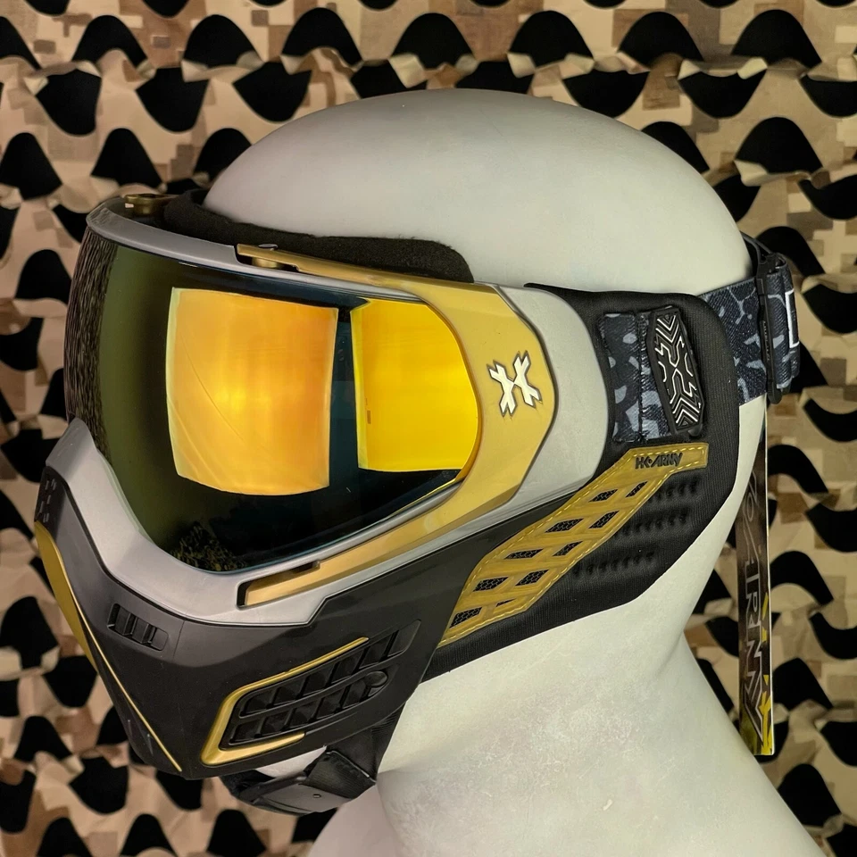 Новая маска для пейнтбола HK Army KLR — SE White Phoenix - Изображение 3 из 4