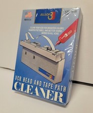 Allsop 3 - VCR Head  Tape Path Cleaner - No.60000