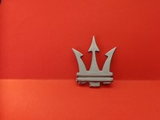Maserati Tridente Fregio Stemma Plastica Originale Badge Logo