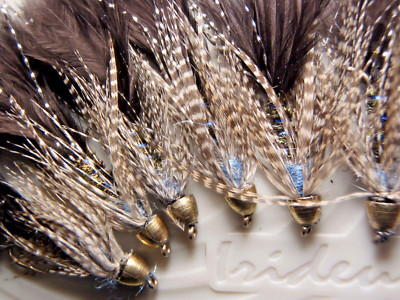 Irideus Conehead Blue Dream Wooly Bugger Streamer flies Trout Fly Fishing