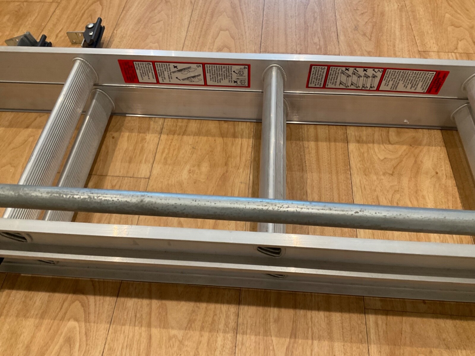 Wernerco loft ladder. With fixings. 3.2 Metres Height Max eBay