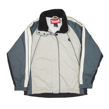 Marker Insulated Ski Coat Grey Nylon Colourblock Womens L