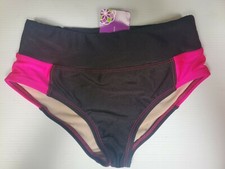 NWT Sadie Jane Size adult small Black Pink Bottom Briefs Dance