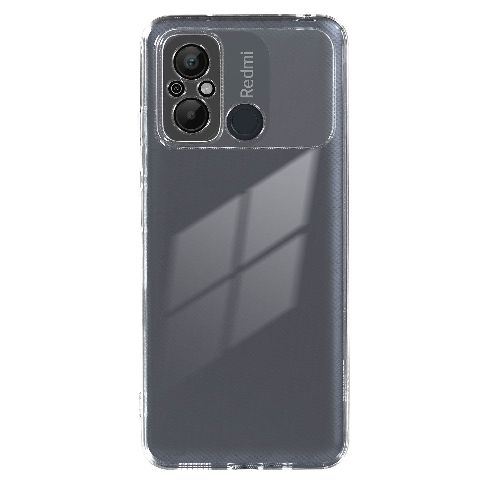 Case for Xiaomi Redmi 12C Soft Camera Protected Classic Transparent Case