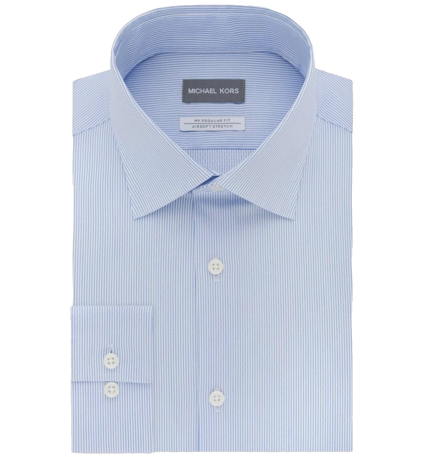 Vestido a rayas de mezcla de algodón Michael Kors camisas para hombres