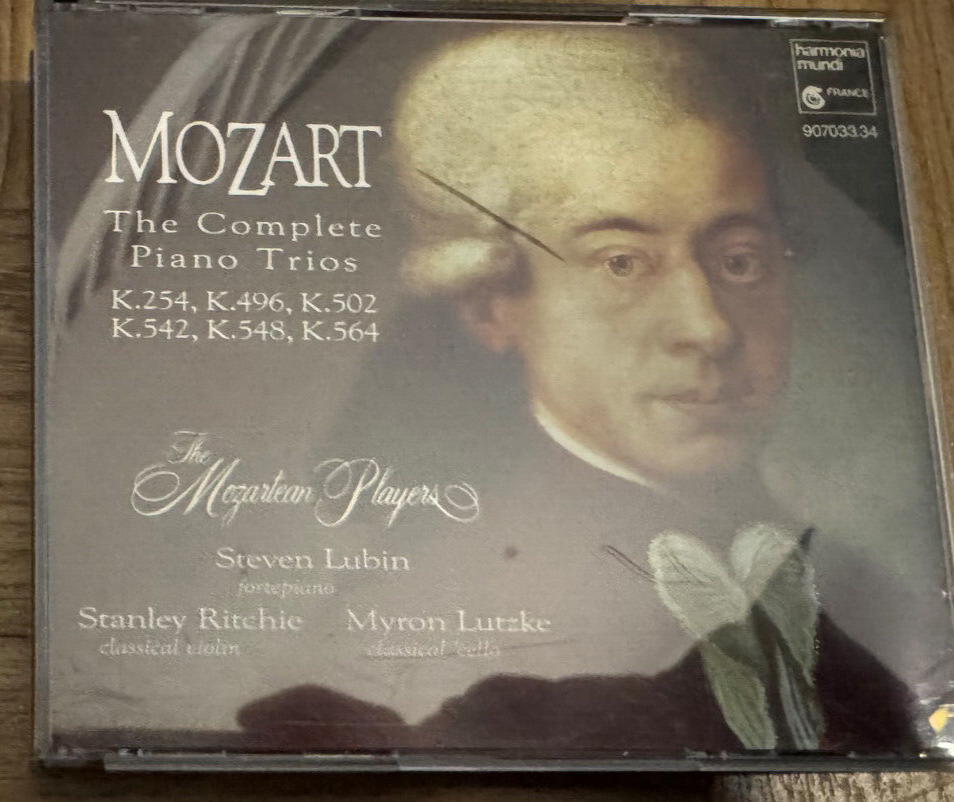 Mozart: Complete Piano Trios Mozartean Players 2 CD Box