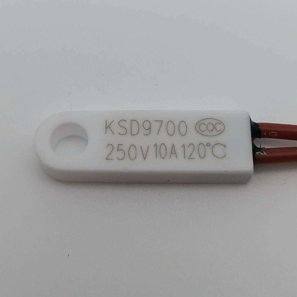 1pc 120°C / 248°F Degree Celsius N.C. 10A Ceramic Temperature Switch KSD9700 -O
