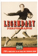 Adv Postcard: Beattie Feathers, NFL Chicago Bears, Univ. of Tennessee, football