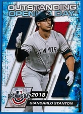 2021 Topps Opening Outstanding Opening Day #OOD-5 Giancarlo Stanton Card