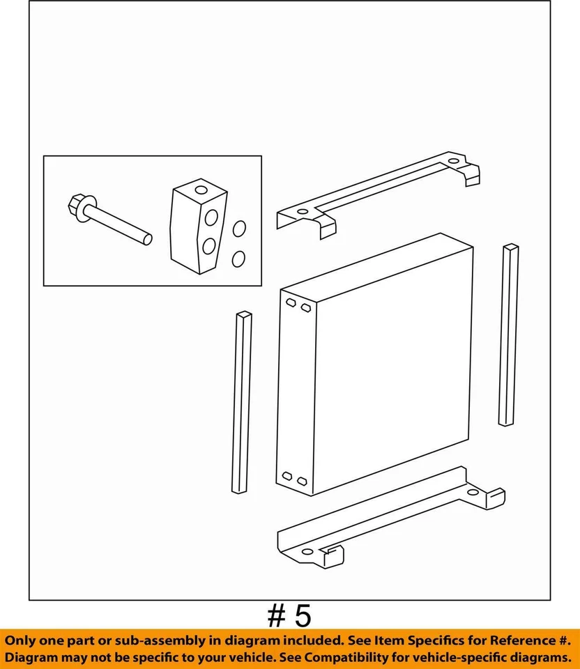 Used A/C Evaporator Core fits: 2014 Buick Regal VIN 1 4th digit Limited Grade A - Image 4 of 4