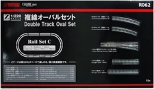 Rokuhan Z Scale R062 Track Set C Double Track Oval Set Model Train Japan